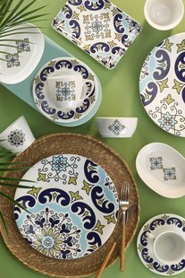 32-delige ontbijtset Sem porselein | Hermia