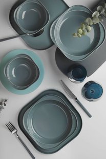 18-delige serviesset Aziz porselein | Hermia