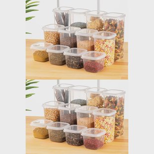 Set van 24 bewaarbakjes Gladys | Hermia