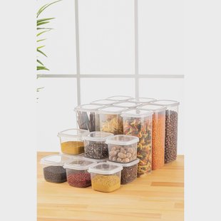 Set van 18 bewaarbakjes Gladys 15.75L | Hermia