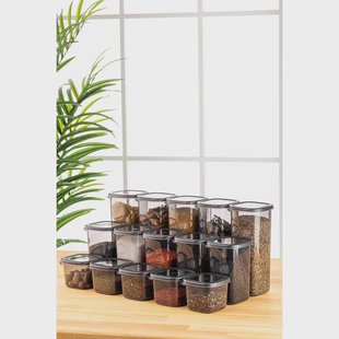 Set van 15 bewaarbakjes Dale 14.75L | Hermia