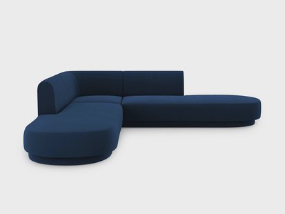 5-zits hoekbank Miley velvet | Micadoni Limited Edition 5-zits hoekbank Miley velvet | Micadoni Limited Edition