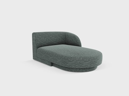 Chaise longue Miley rechts chenille | Micadoni Limited Edition