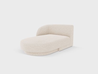 Chaise longue Miley links chenille | Micadoni Limited Edition