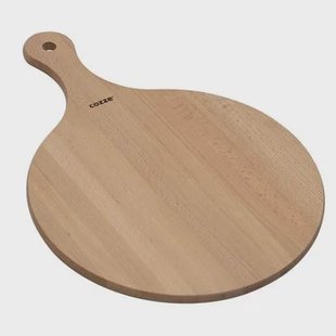 Cozze - Serveerplank voor Pizza Bamboe met Handvat Diameter 35 cm