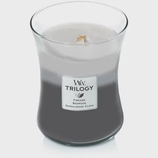 WoodWick - WW Trilogy Warm Woods Medium Candle