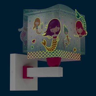 Dalber Mermaids wandlamp met zeemeerminmotief Dalber Mermaids wandlamp met zeemeerminmotief