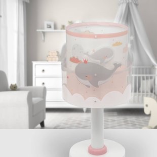 Dalber Whale Dreams tafellamp, pink Dalber Whale Dreams tafellamp, pink