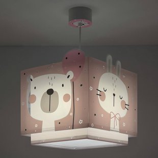 Dalber Baby Jungle kinderkamer hanglamp, roze