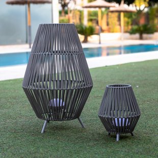 Newgarden Conta LED tafellamp taupe 72cm Newgarden Conta LED tafellamp taupe 72cm