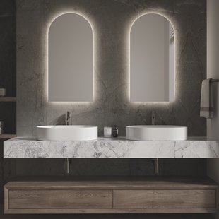 Spiegel Martens & Meijer Bangkok 45x90 cm met Verlichting en Verwarming