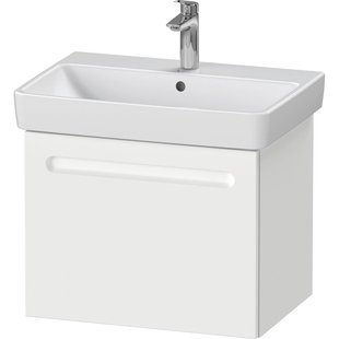 Wastafelkast Duravit No.1 Met. 1 Lade 59x42.6x47.8cm Met Geïntegreerde greep Mat Wit