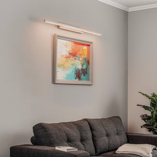 Quitani Talon LED schilderij verlichting aluminium/naturel geanodiseerd