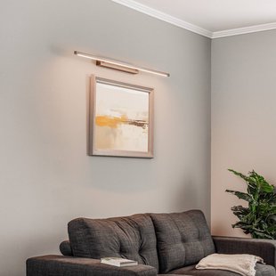 Quitani Talon LED schilderij verlichting brons licht geanodiseerd