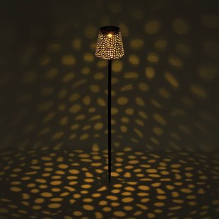 Globo Solar-grondspies lamp 36562S, IP44, zilver