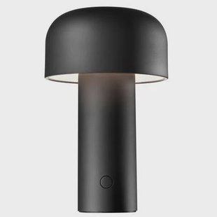Bellhop tafellamp LED oplaadbaar mat zwart