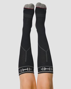 HEMA Compressiekousen voor volwassenen zwart (zwart)