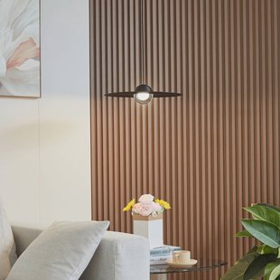 Lucande LED hanglamp Tethrion, zwart, aluminium, Ø 40 cm