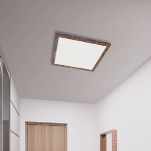 Quitani Aurinor LED paneel, goudkleurig, 68 cm
