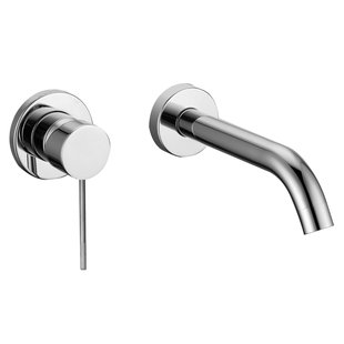 Best-Design Chrome-Decorata Inbouw-Wandmengkraan Uitl=20cm Chroom