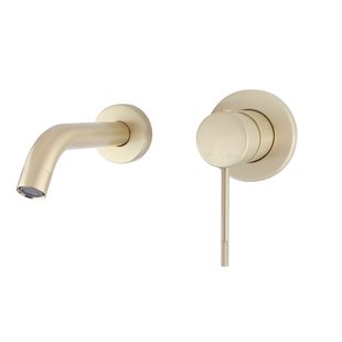 Best-Design Nancy-Decorata Inbouw-Wandmengkraan Uitl=20cm Mat-Goud