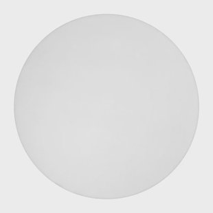 Tafelkleed rond - wit - ø180 cm