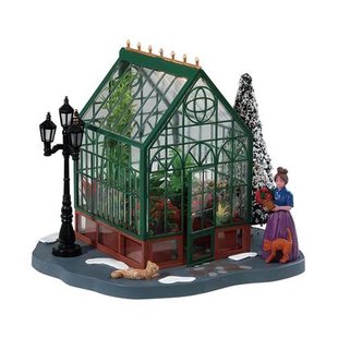 Lemax - &apos;Victorian Greenhouse&apos; - Verlicht gebouw - Exclusief adapter