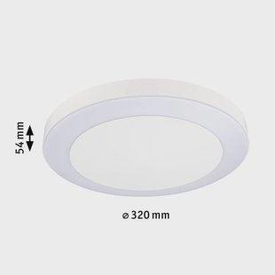 Paulmann Circula sensor-buiten plafondlamp 830 wit Paulmann Circula sensor-buiten plafondlamp 830 wit