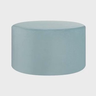 Beliani - MILLEN - Poef - Groen - 61 cm - Fluweel