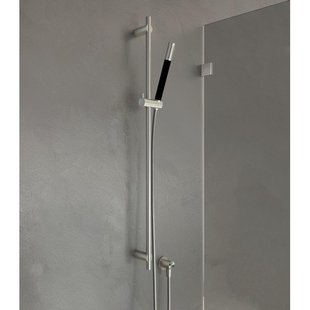 Hotbath Archie Glijstang - 90cm - wanduitlaat - doucheslang 1.5m - handdouche - IX RVS316 AR317IX