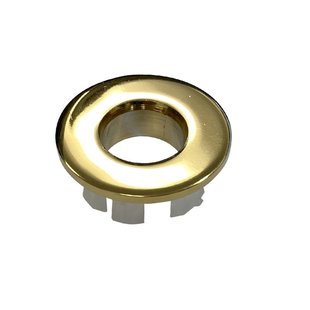 Best-Design Nancy Glans-Goud Inzet/Overloop Ring (open) Tbv.Wastafel/Kom