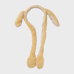 Haarband konijnen oren - bruin - 45x27x4 cm