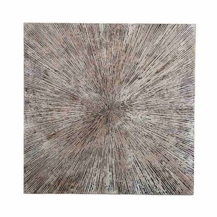 PTMD Zapp white ribbed wallpanel square s