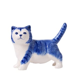 Poes Delfts blauw Poes Delfts blauw