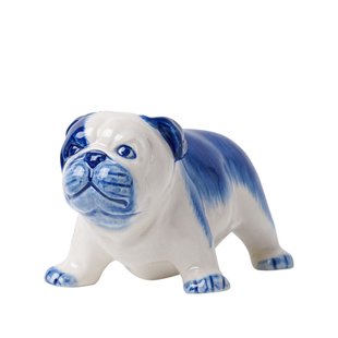Bulldog Delfts blauw