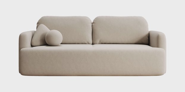 2-zitsslaapbank Calipo velvet | NADUVI Collection