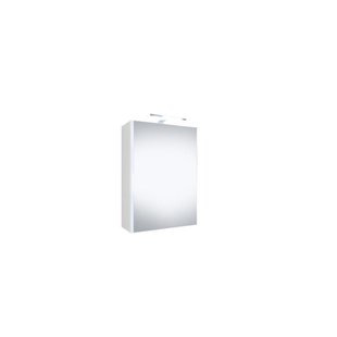 Best-Design Happy MDF Spiegelkast + Verlichting 50x60cm Wit