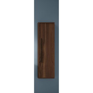 Saniclass Prime Essential Hoge Kast - 120x35x35cm - 1 deur - noten - MDF AQUA_HIGH_CABINET_Valenti