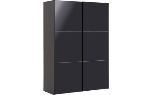 Goossens Kledingkast Easy Storage Sdk, 153 cm breed, 220 cm hoog, 2x 3 paneel schuifdeuren