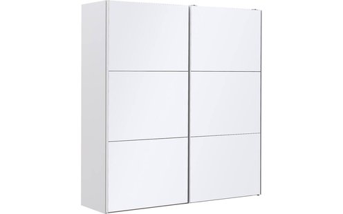 Goossens Kledingkast Easy Storage Sdk, 203 cm breed, 220 cm hoog, 2x 3 paneel glas schuifdeuren