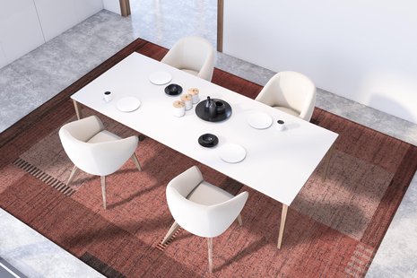 Jackie And The Fish - Vloerkleed Frauhaus Earth and Fire (outlet) - 200x295 cm