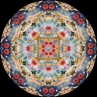 Moooi Carpets - Vloerkleed Utopian Fairy Tales Royal Wool - 250 cm rond