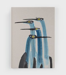 Wanddecoratie Cranes | Really Nice Things Wanddecoratie Cranes | Really Nice Things