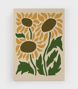 Wanddecoratie Sunflowers | Really Nice Things Wanddecoratie Sunflowers | Really Nice Things
