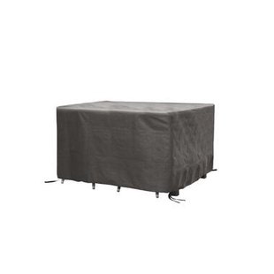 Leen Bakker - Outdoor Covers Premium Hoes - Tuinset S - 165x135x95 Cm - Polypropyleen - Grijs
