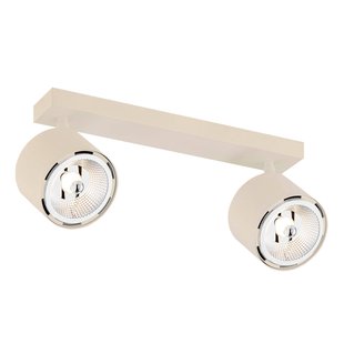 Argon Plafondspot Chloe verstelbaar 2-lamps, beige