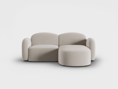 Hoekbank Blair rechts velvet | Micadoni Home Hoekbank Blair rechts velvet | Micadoni Home