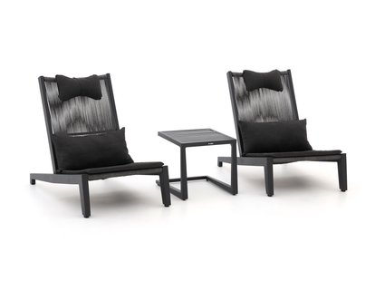 Manifesto Enzio lounge balkonset 3-delig - Laagste prijsgarantie!