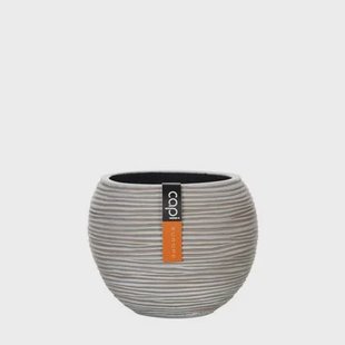 Capi Europe - Vaas bol Rib - 22x18 - Ivoor