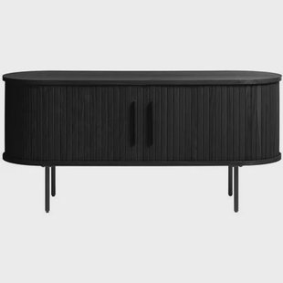 by fonQ Alon Tv-meubel - B 120 cm - Zwart Eiken